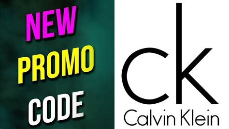 calvin klein promo code online|calvin klein sale code.